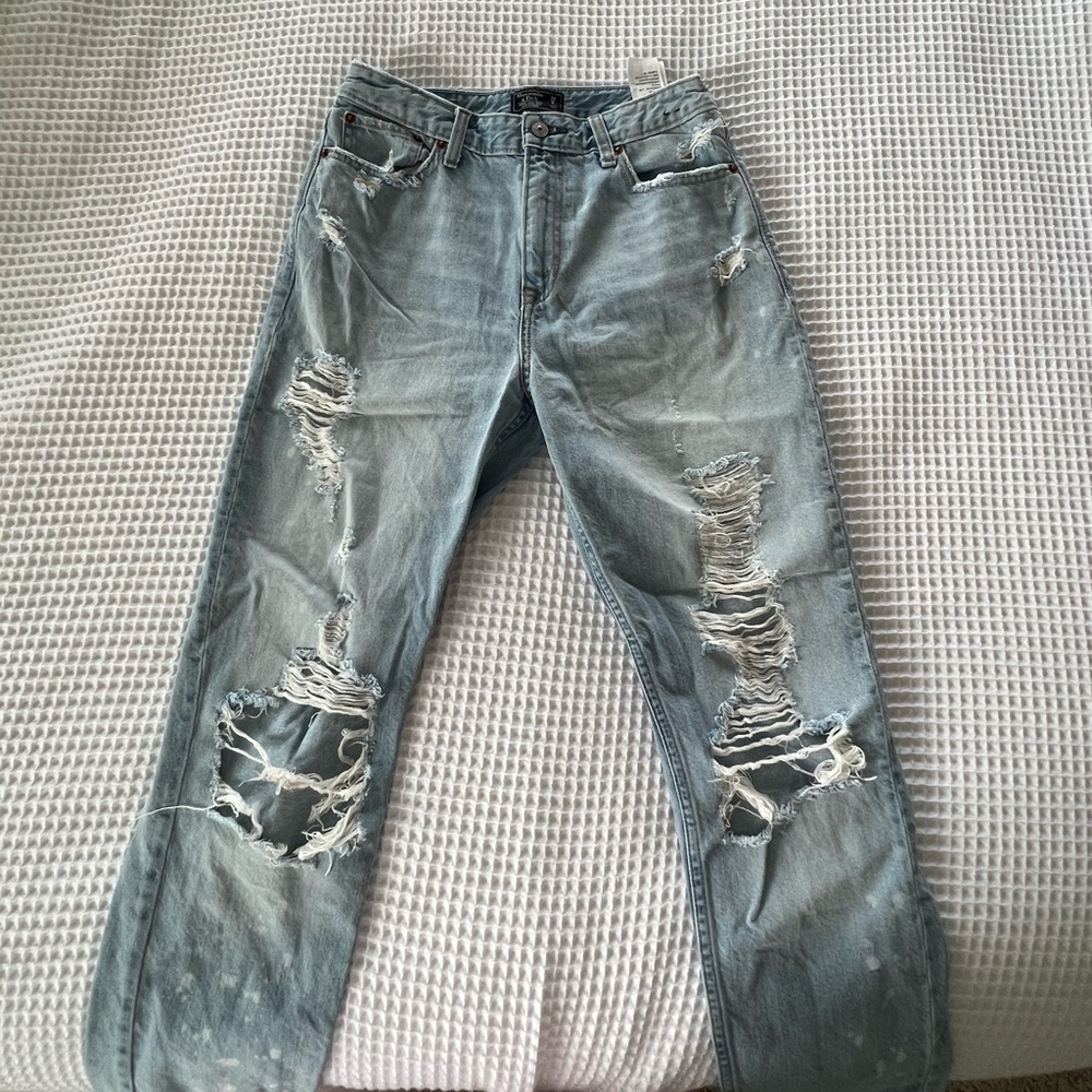 Abercrombie & Fitch Distressed Jeans